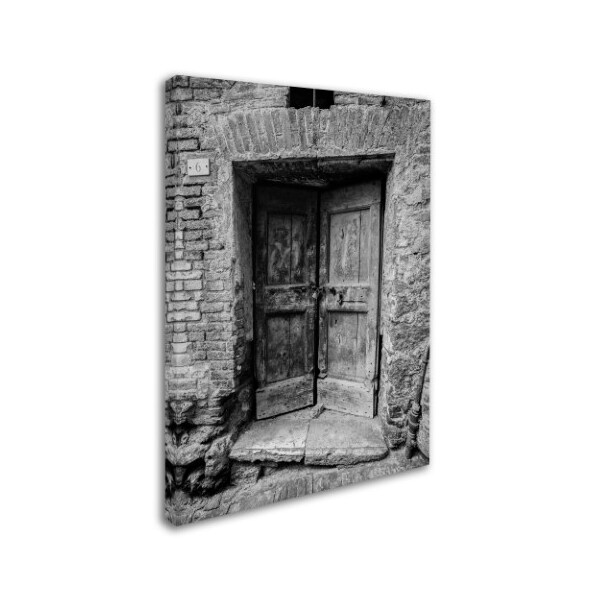 Moises Levy 'Siena Door' Canvas Art,18x24